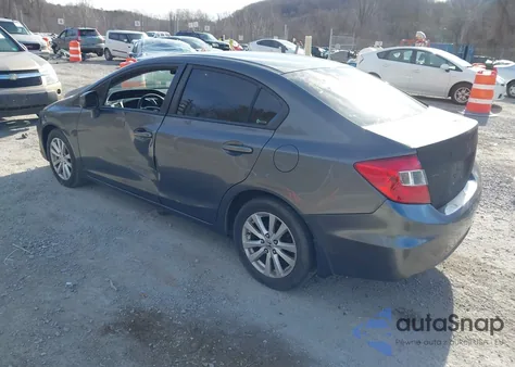 2012 Honda Civic Ex z USA, uszkodzony, nr VIN 2HGFB2F84CH522077
